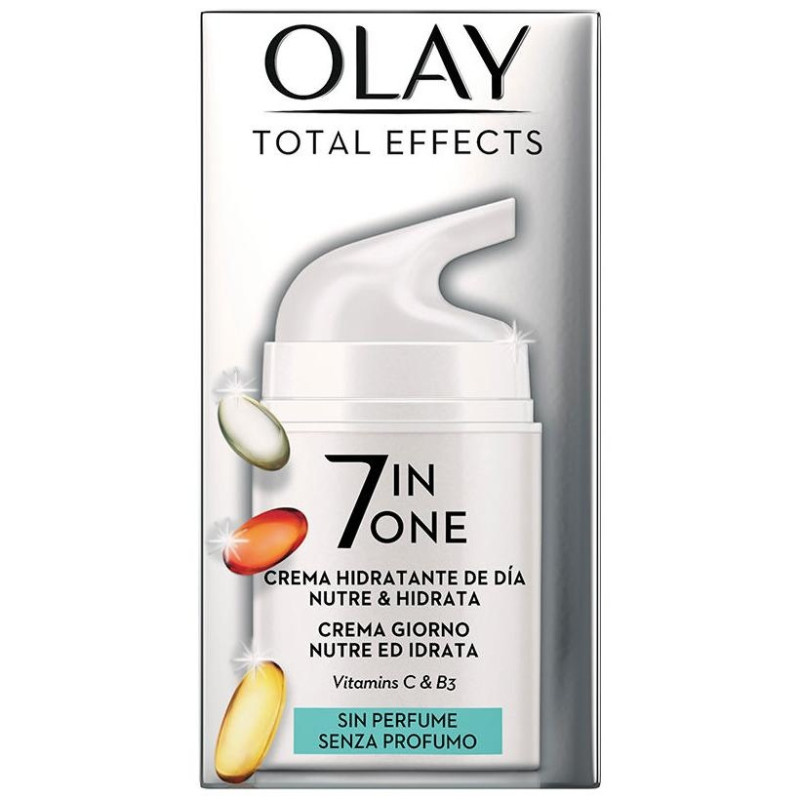 Total Effects Anti - Edad Hidratante sin Perfume 50ml - Olay