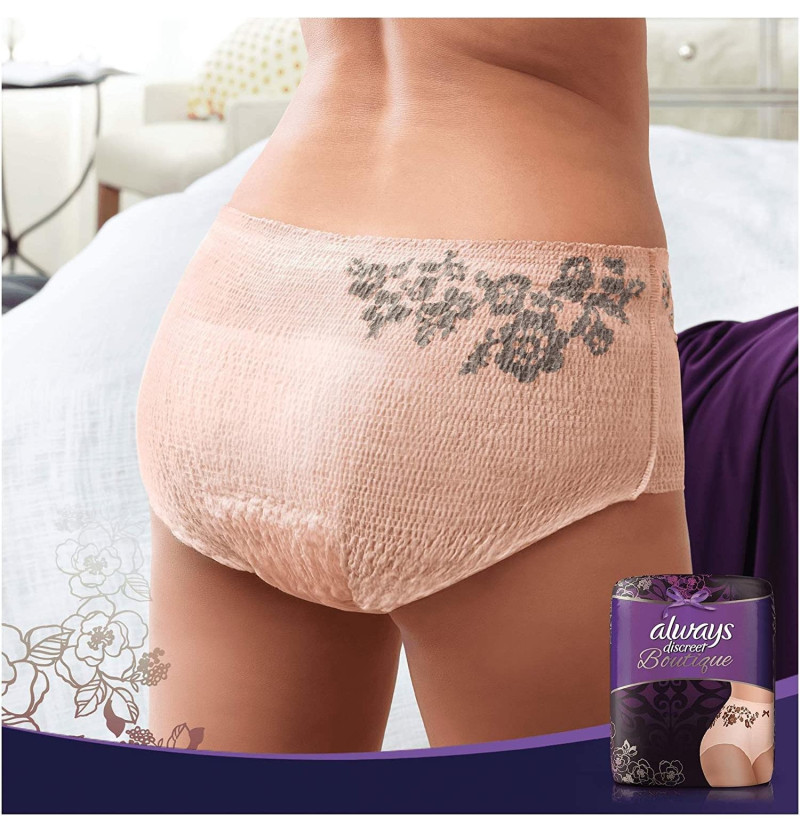 Absorbente Incontinencia Orina Ligera - Ausonia Discreet Boutique Pants (8 Unidades Talla M) - Procter&gamble España S.a