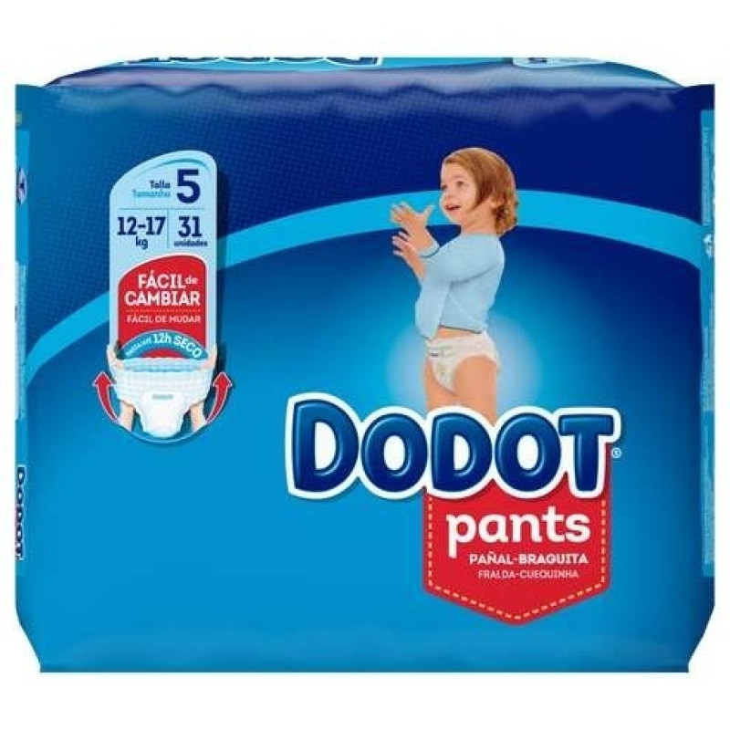 Pañal Pants T/5 12 - 17 Kg. 30 Und - Dodot