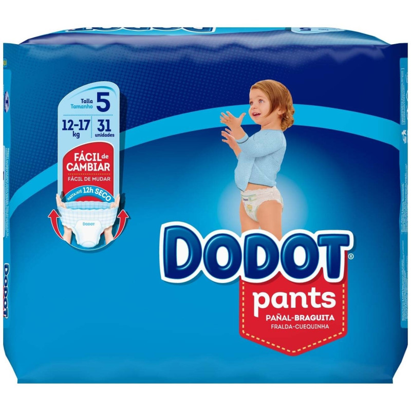 Pañal Pants T/5 12 - 17 Kg. 30 Und - Dodot