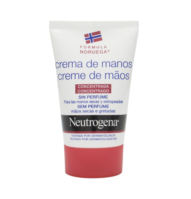Neutrogena Crema de Manos sin Perfume (1 Envase 50 ml) - Johnson&johnson