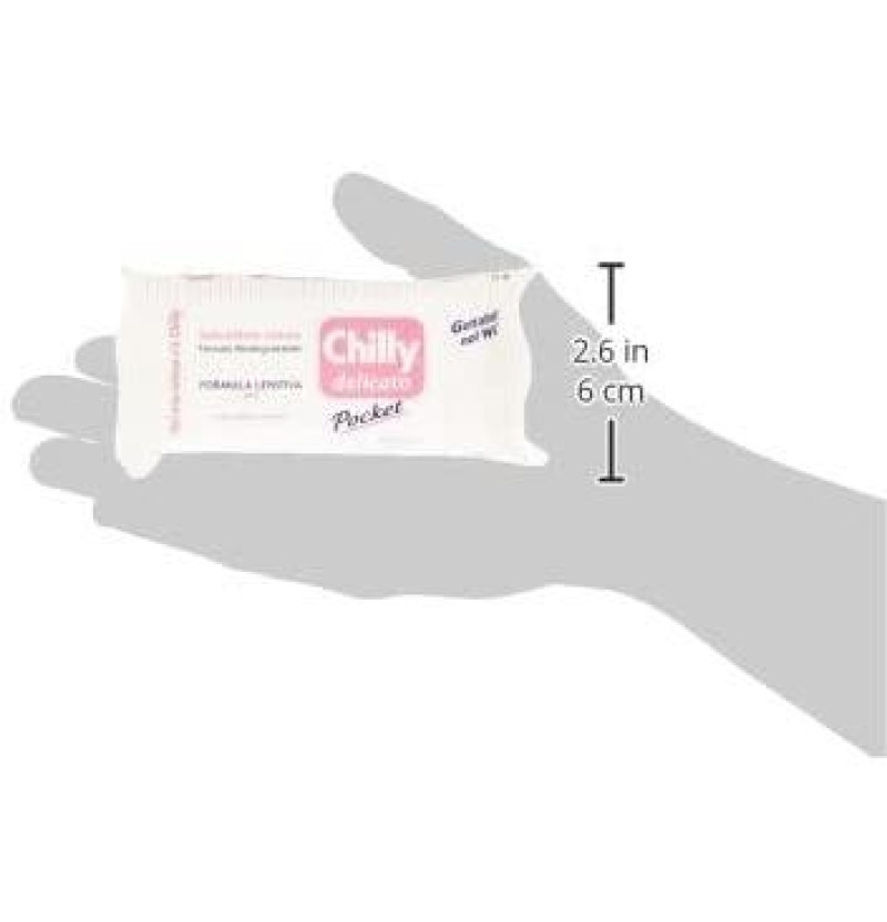 Chilly Pocket Delicado Higiene Intima Toallitas (12 Toallitas)