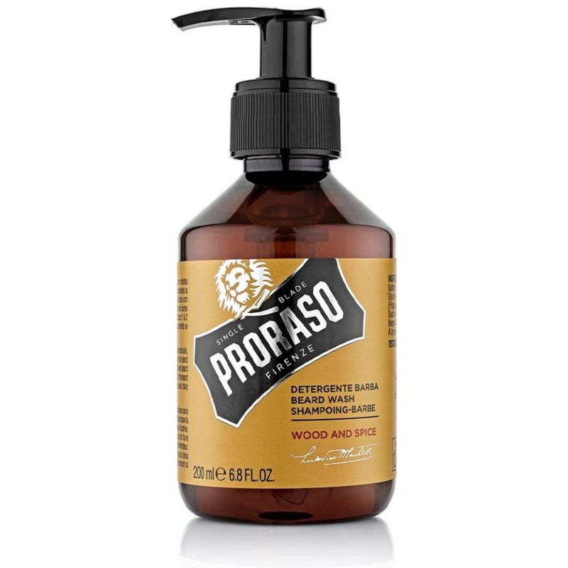 Proraso Champú Para Barba Wood Y Spice 200Ml