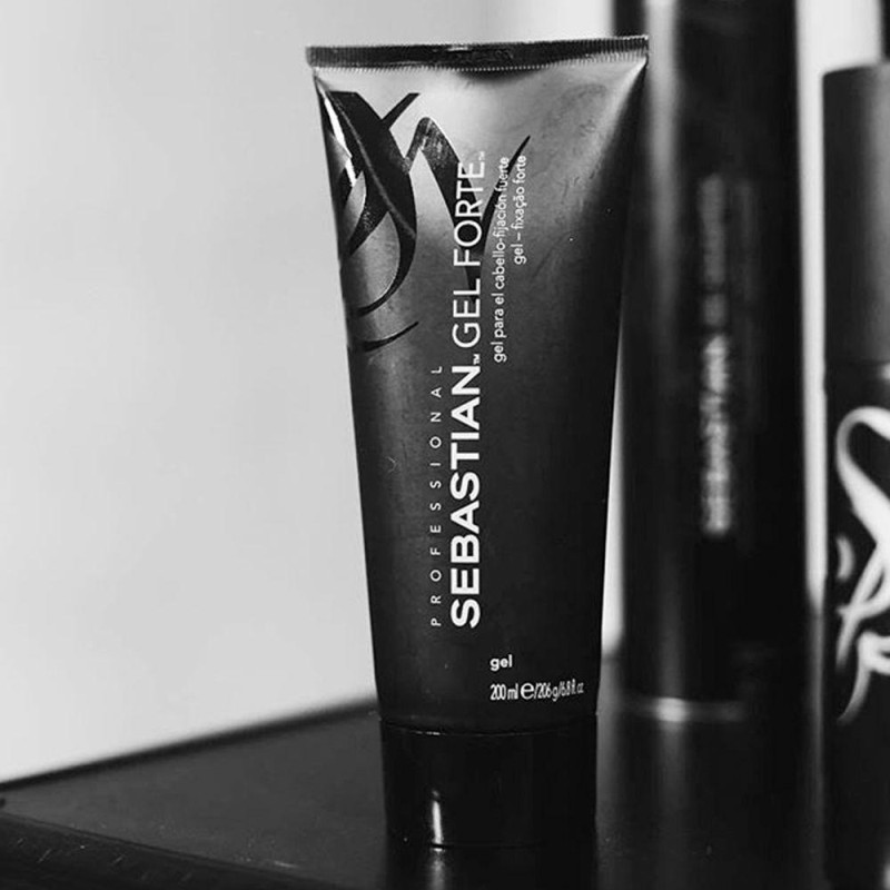 Gel Forte Gel de Peinado Fijación Fuerte 200 ml - Sebastian