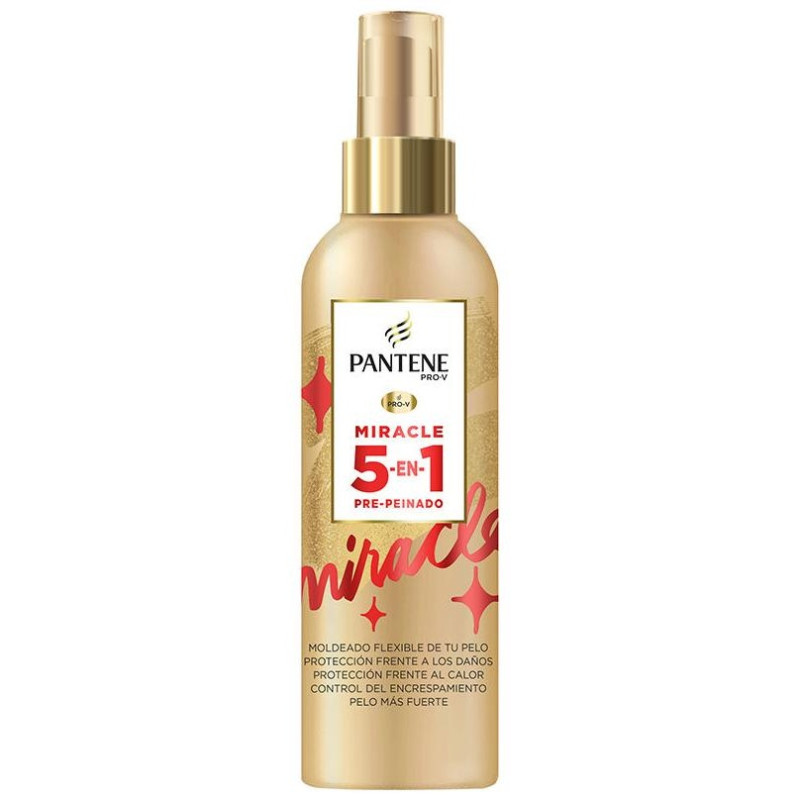 Miracle 5 en 1 Pre - Peinado y Protector Calor Spray 200ml - Pantene