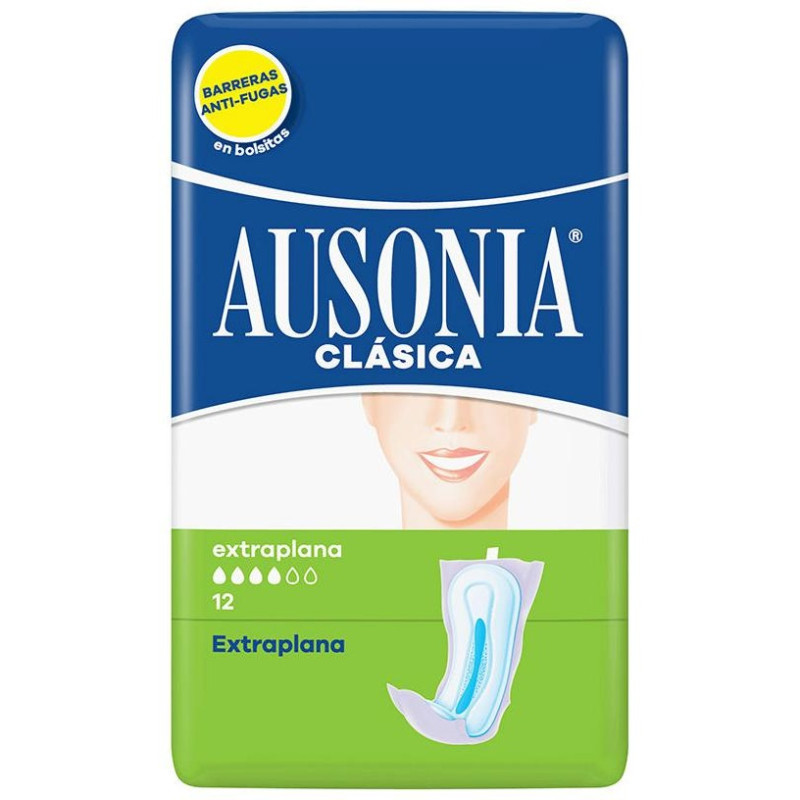 Compresas Extraplana 12uds - Ausonia