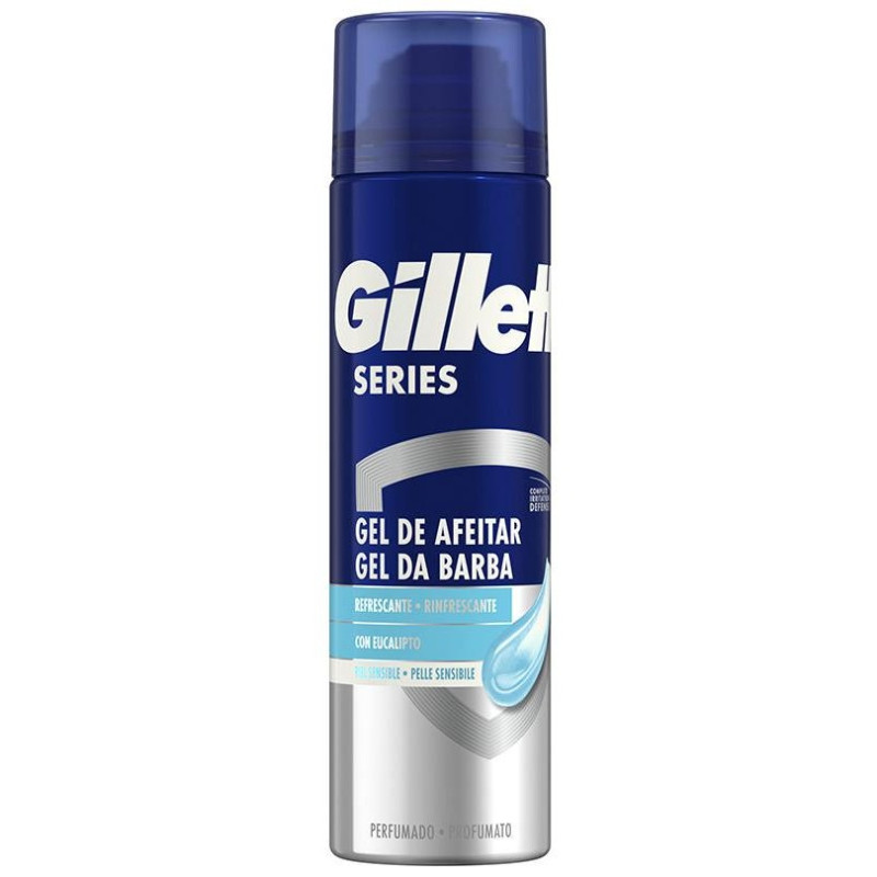 Series Gel de Afeitar Refrescante Piel Sensible 200 ml - Gillette