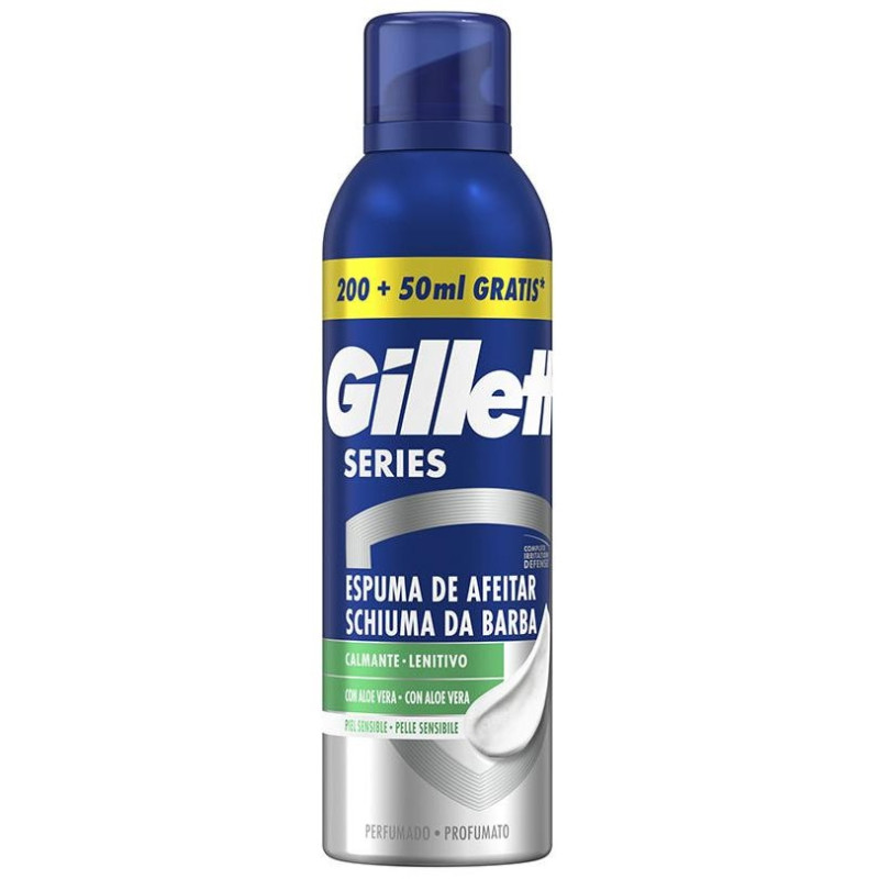 Series Espuma de Afeitar Piel Sensible 250 ml - Gillette