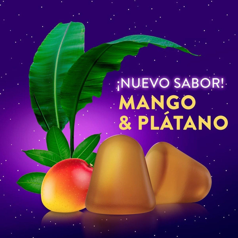 Natura Gummies Plátano y Mango de Melatonina 1mg y Valeriana 30u - Zzzquil