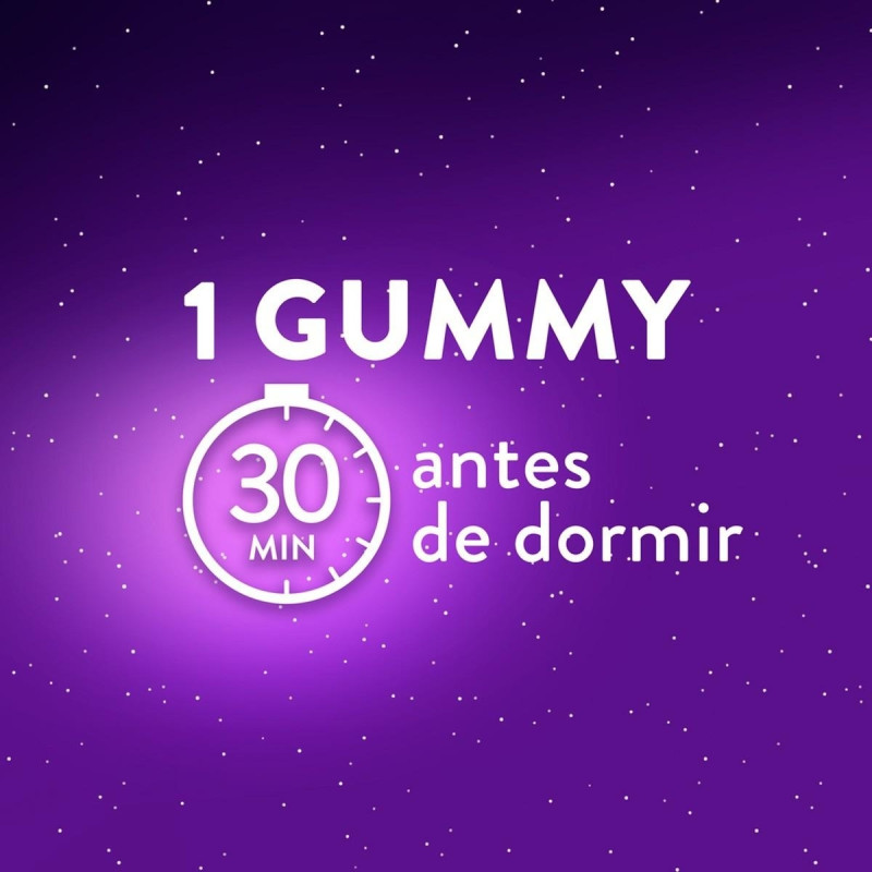 Natura Gummies Plátano y Mango de Melatonina 1mg y Valeriana 60u - Zzzquil