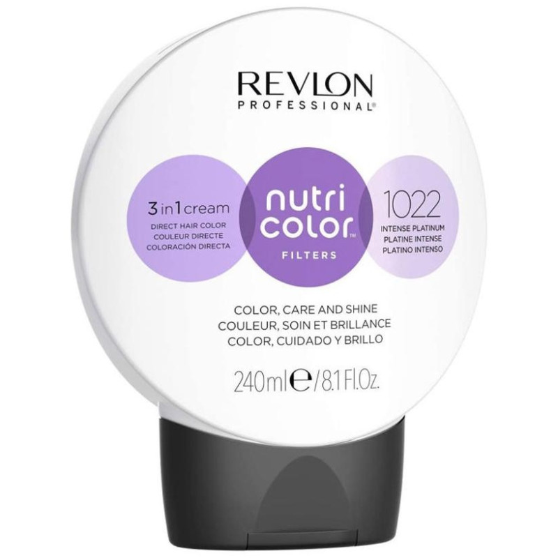 Nutri Color Filters 1022 Platino Intenso 240ml - Revlon