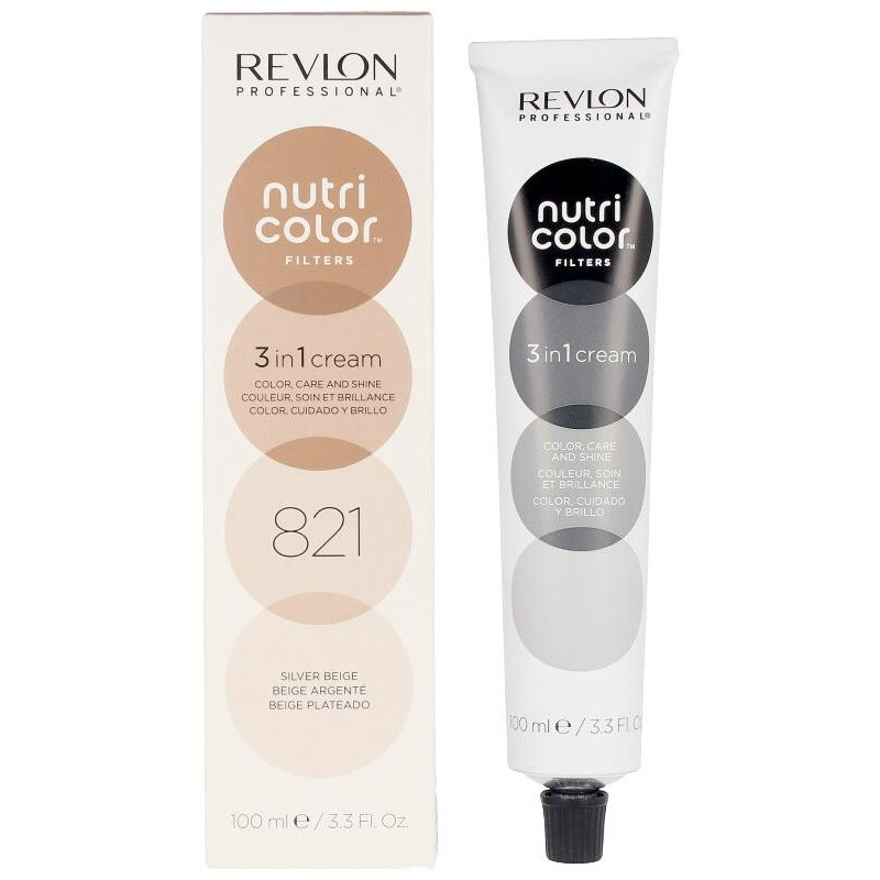 Tinte Nutri Color Filters 821 Beige Plateado 100ml - Revlon