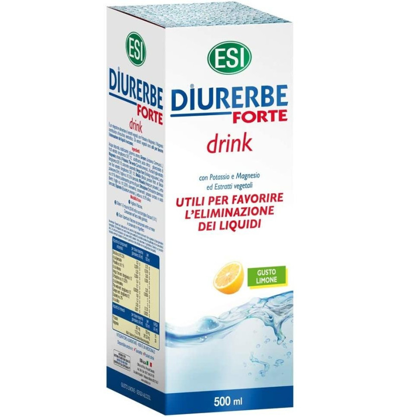 Diurerbe Forte Drink (1 Botella 500 ml Sabor Limon) - Esi