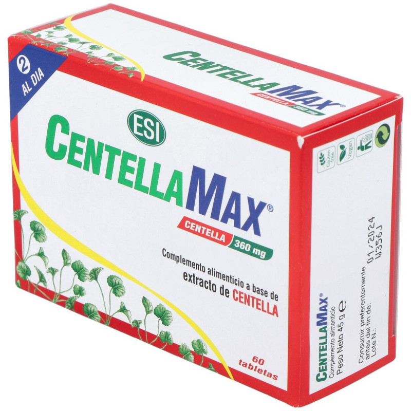 Centella Max 60 Tabletas - Esi - Trepat Diet