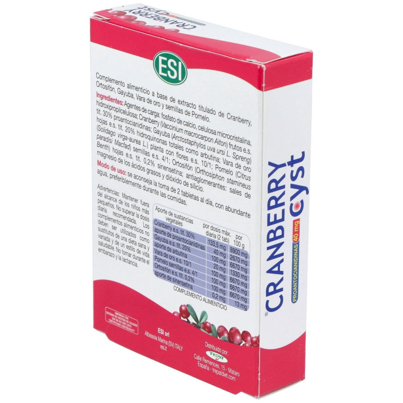 Cranberry Cyst (nocyst) 30comp - Esi - Trepat Diet