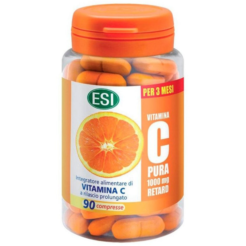 Esi Vitamina C Pura Retard 1000mg 90comp - Esi - Trepat Diet