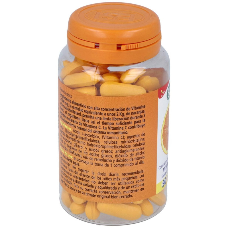 Esi Vitamina C Pura Retard 1000mg 90comp - Esi - Trepat Diet