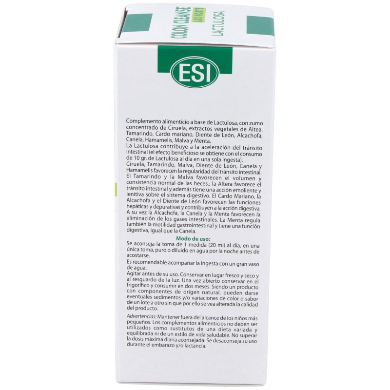 Colon Cleanse Lax Forte Lactulosa 180ml - Esi - Trepat Diet