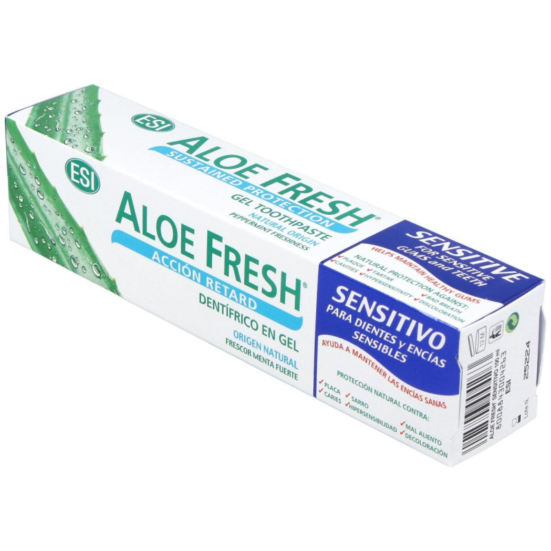 Aloe Fresh Retard Dentifrico Sensitivo 100ml. 2 - Esi - Trepat Diet