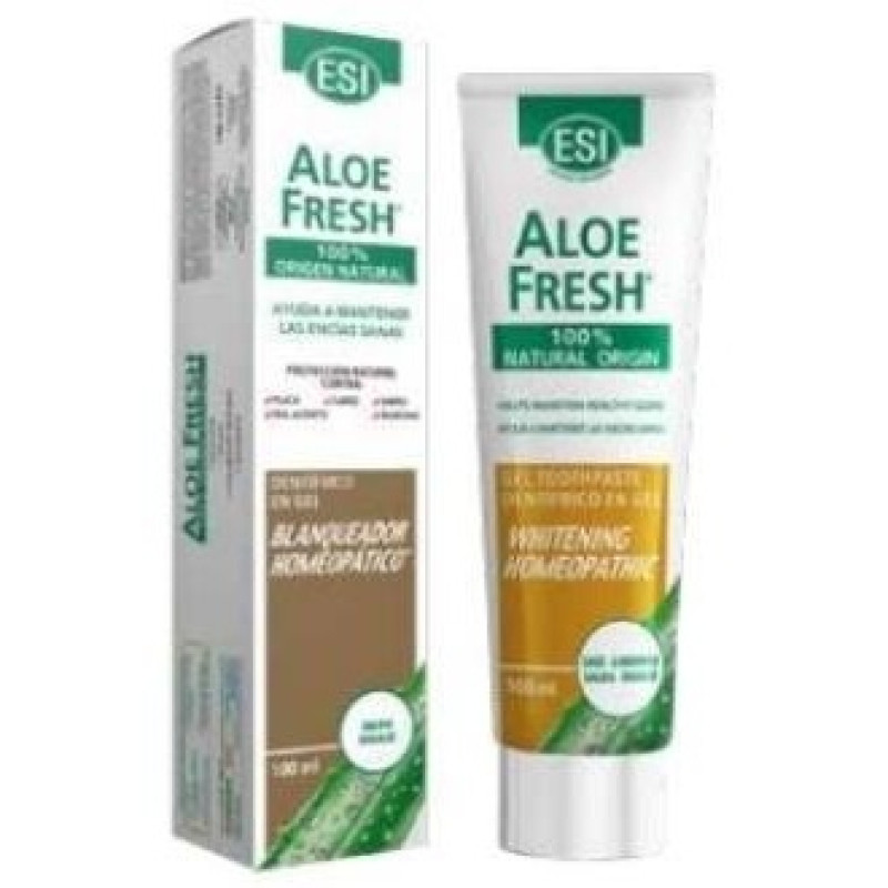 Aloe Fresh Pasta Blanqueador 100ml - Esi - Trepat Diet