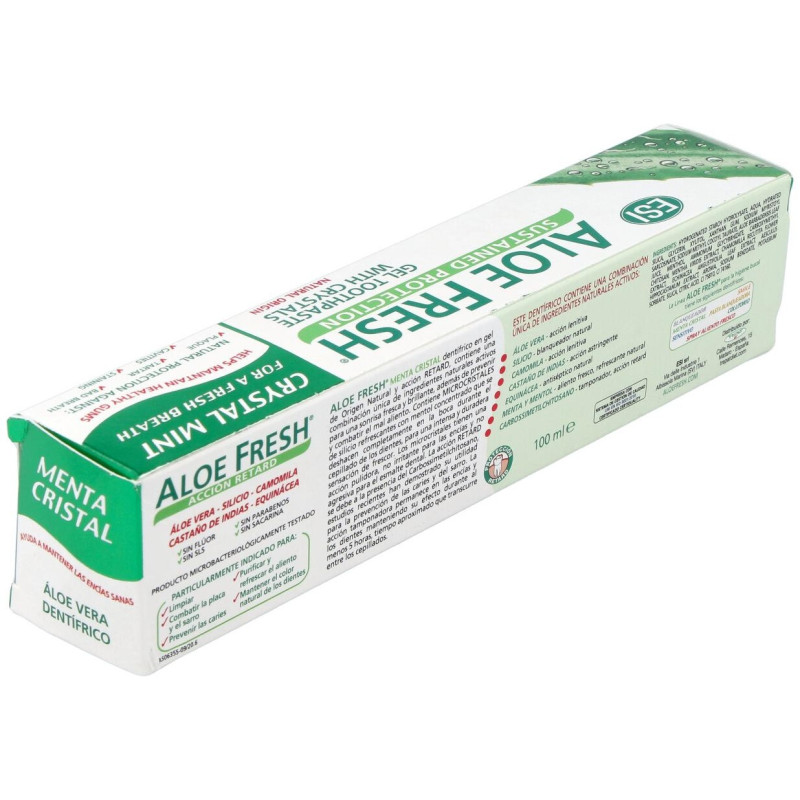 Aloe Fresh Gel Menta Cristal Dentifrico - Esi - Trepat Diet