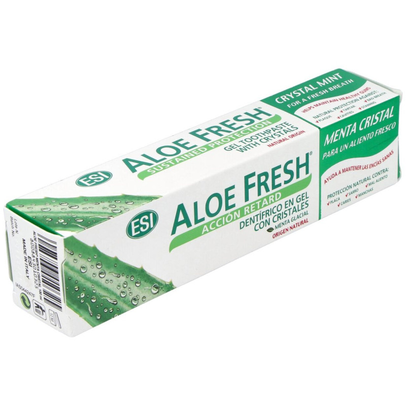 Aloe Fresh Gel Menta Cristal Dentifrico - Esi - Trepat Diet