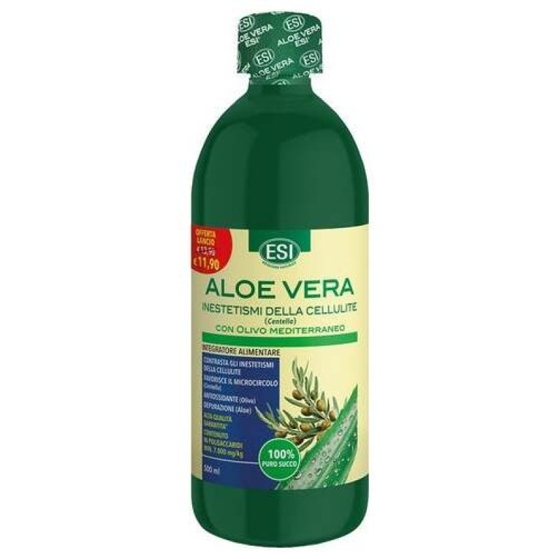 Zumo de Aloe Vera con Olivo 500ml - Esi - Trepat Diet