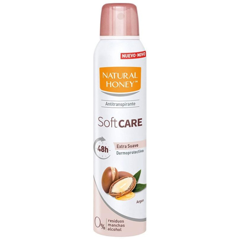 Soft Care Deodorant 200ml - Natural Honey