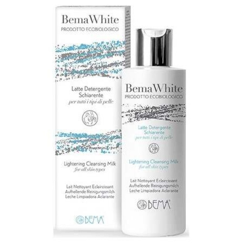 Bema White Leche Limpiadora Aclarante 200Ml. Bio