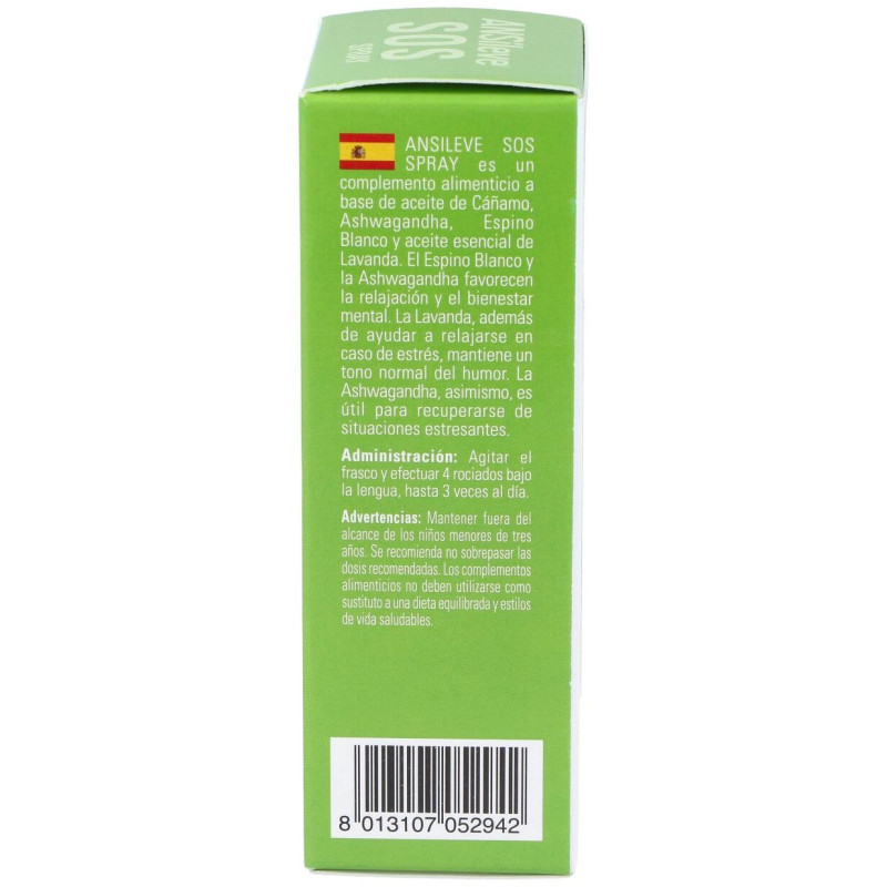 Ansileve Sos Spray 30Ml. Sg Vegan