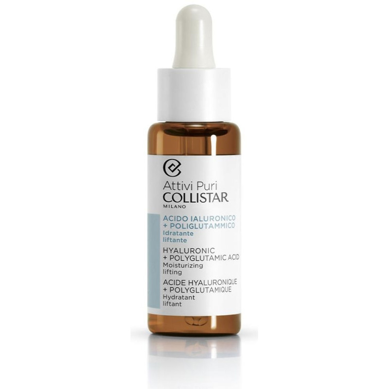 Attivi Puri Hyaluronic Acid + Polyglutamic Drops 30ml - Collistar