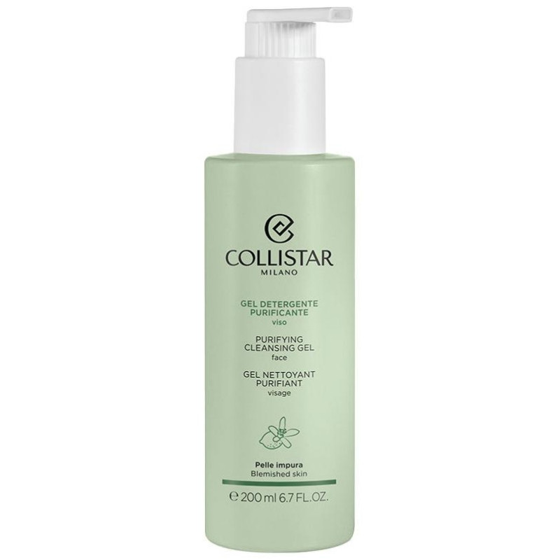 Cleansing Gel Purifying Face 200ml - Collistar