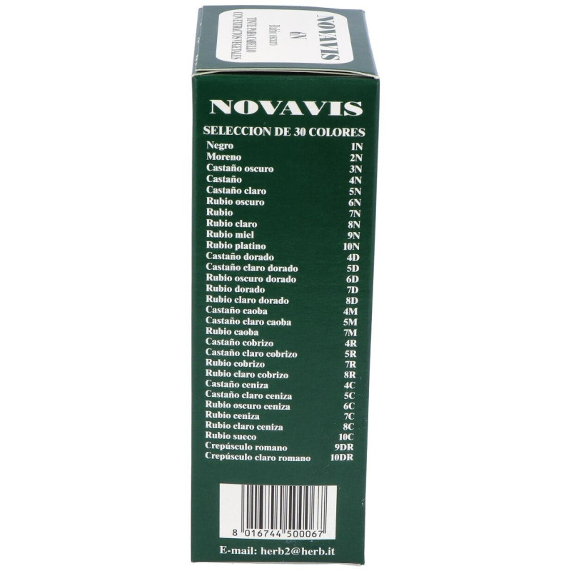 Tinte Novavis 6n Rubio Oscuro 120ml. 2 - Novavis