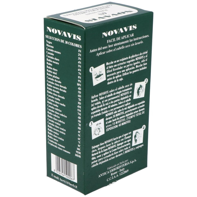 Tinte Novavis 6n Rubio Oscuro 120ml. 2 - Novavis