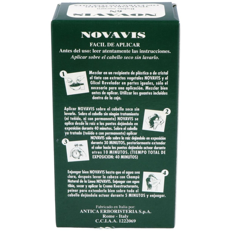 Tinte Novavis 6n Rubio Oscuro 120ml. 2 - Novavis