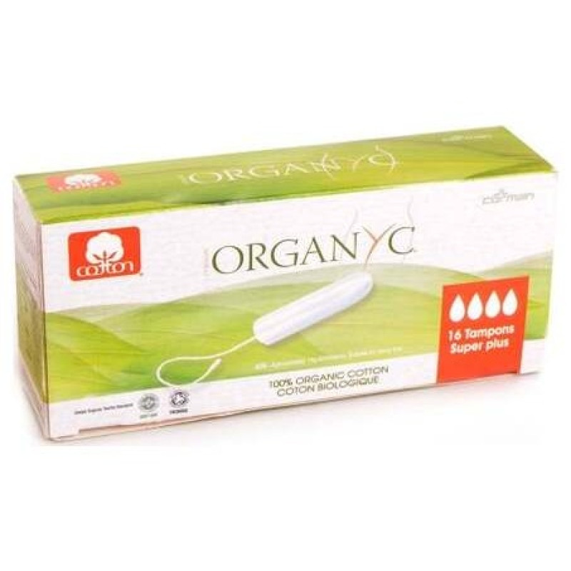 Tampón Super Plus 16uds - Organyc