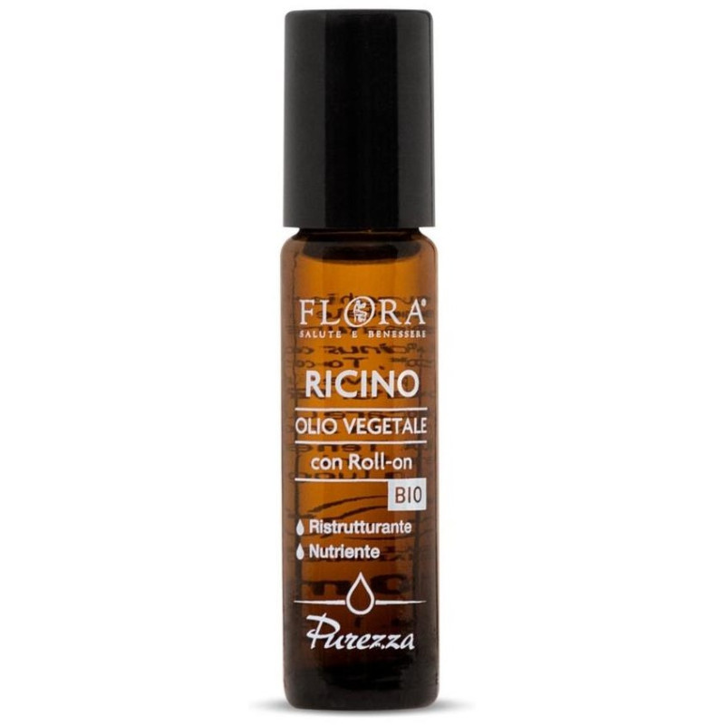 Aceite Ricino Pestañas - Uñas Roll On Bio 10ml - Flora