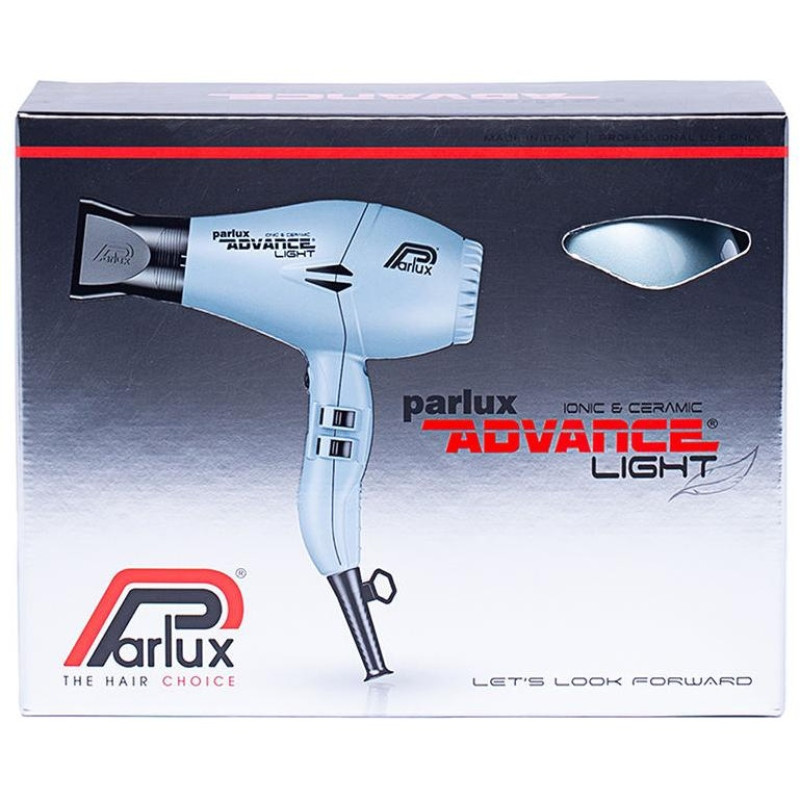 Advance Light Ionic y Ceramic Secador Cabello Ice 1ud - Parlux
