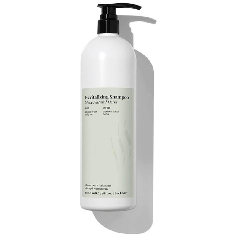 Back Bar Revitalizing Shampoo Nº04 - Natural Herbs 1000ml - Farmavita
