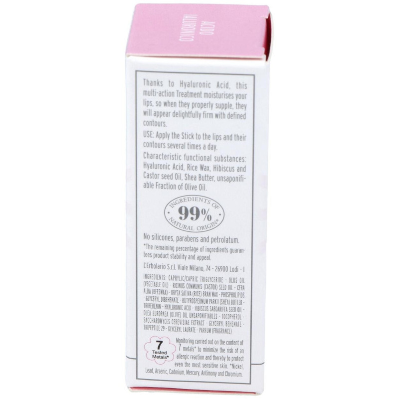 Acido Hialuronico Stick Labios Antiedad 4,5Ml.
