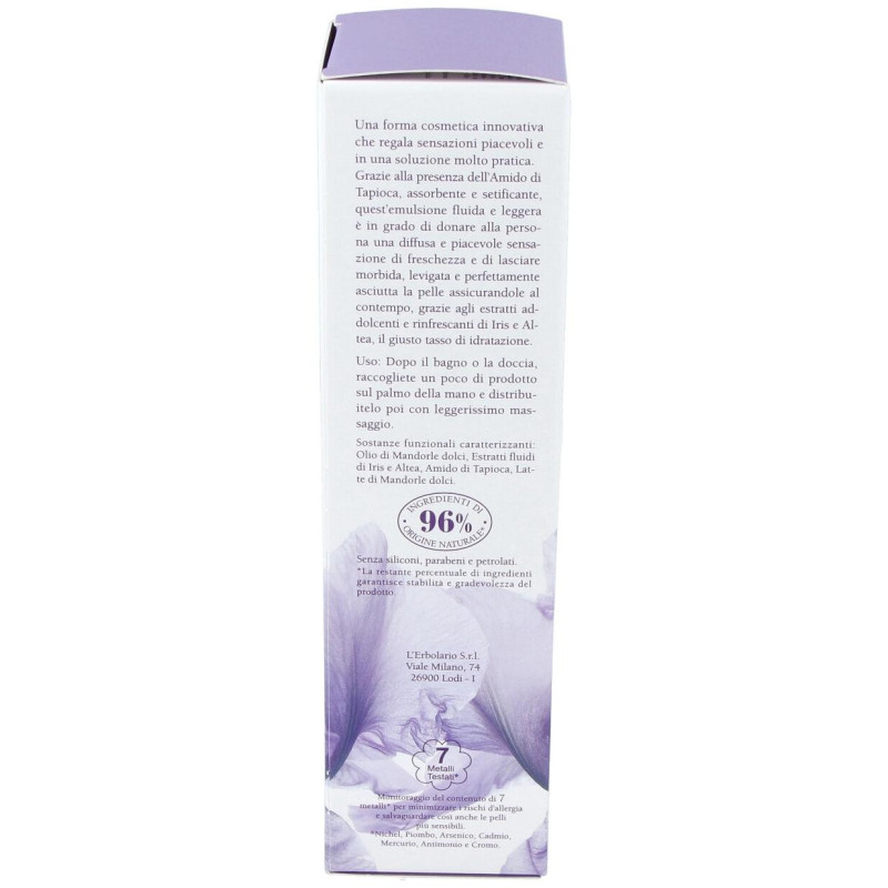 Iris Caricia Perfumado Suavizante Cuerpo 150ml - Lerbolario