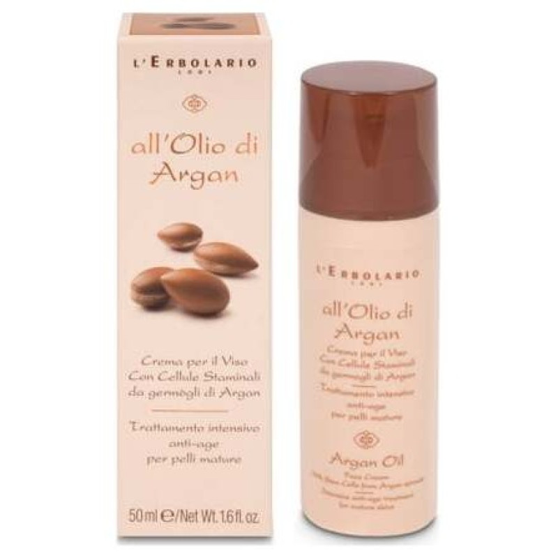 L'erbolario Argán Crema Facial Intensiva Antiedad 50ml - Lerbolario
