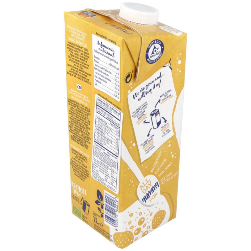 Bebida Vegetal de Mijo 1lt 6uds - Isola