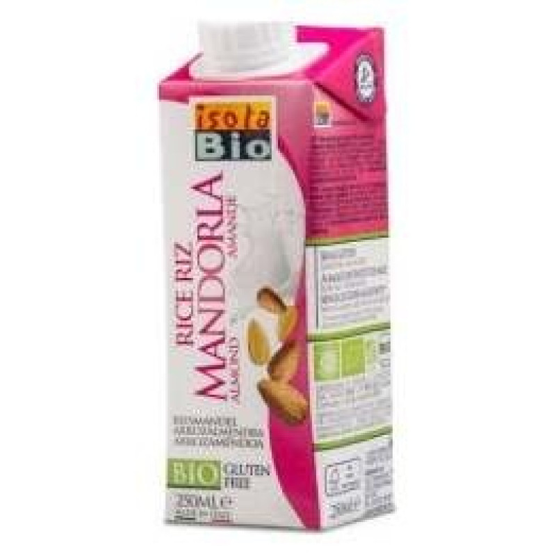 Bebida Vegetal de Arroz con Almendra 250ml. Bio Sg - Isola