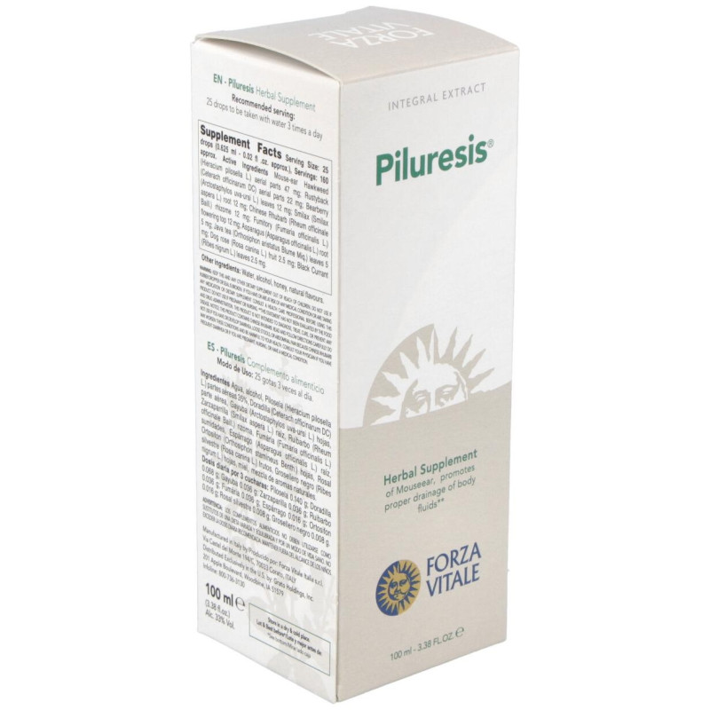 Piluresis Pilosella Composta Extracto 100ml - Forza Vitale