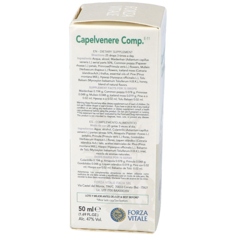 Capelvenere Composto Extracto 50Ml.