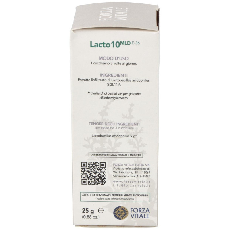 Lacto 10 (Lactobacillus Acidophilus) 25Gr. E-36