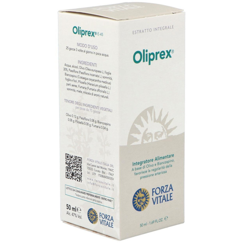 Oliprex (olivo Composto) Extracto 50ml - Forza Vitale