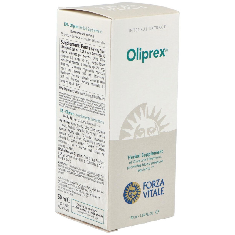 Oliprex (olivo Composto) Extracto 50ml - Forza Vitale