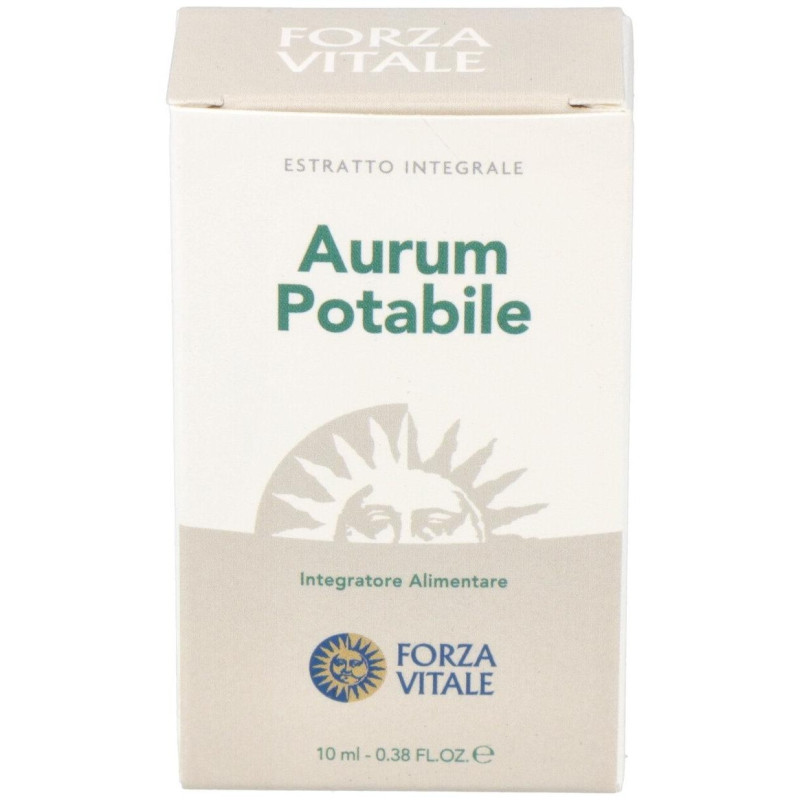 Aurum Potable (oro) Metal Espagirico 10ml - Forza Vitale